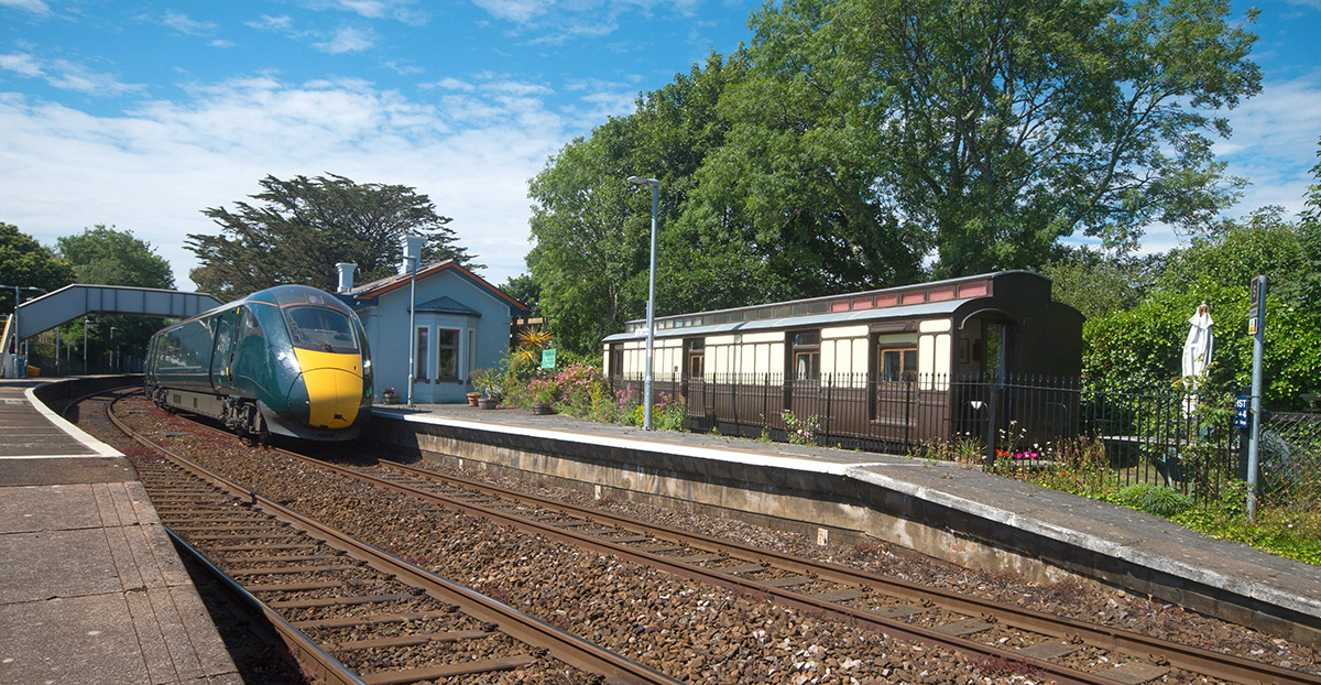 The Travelling Post Office is served by direct trains to London