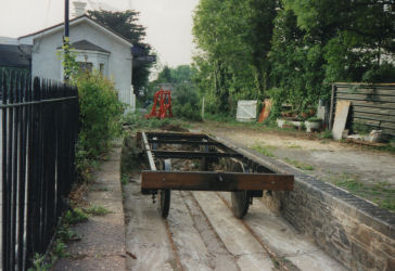 The chassis in the siding